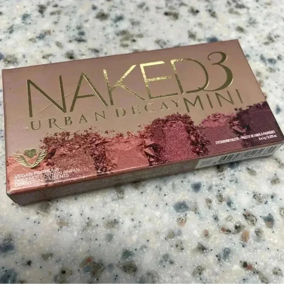 Urban Decay Other - URBAN DECAY Naked3 Naked 3 Mini Eyeshadow Palette Rosy Neutrals Matte